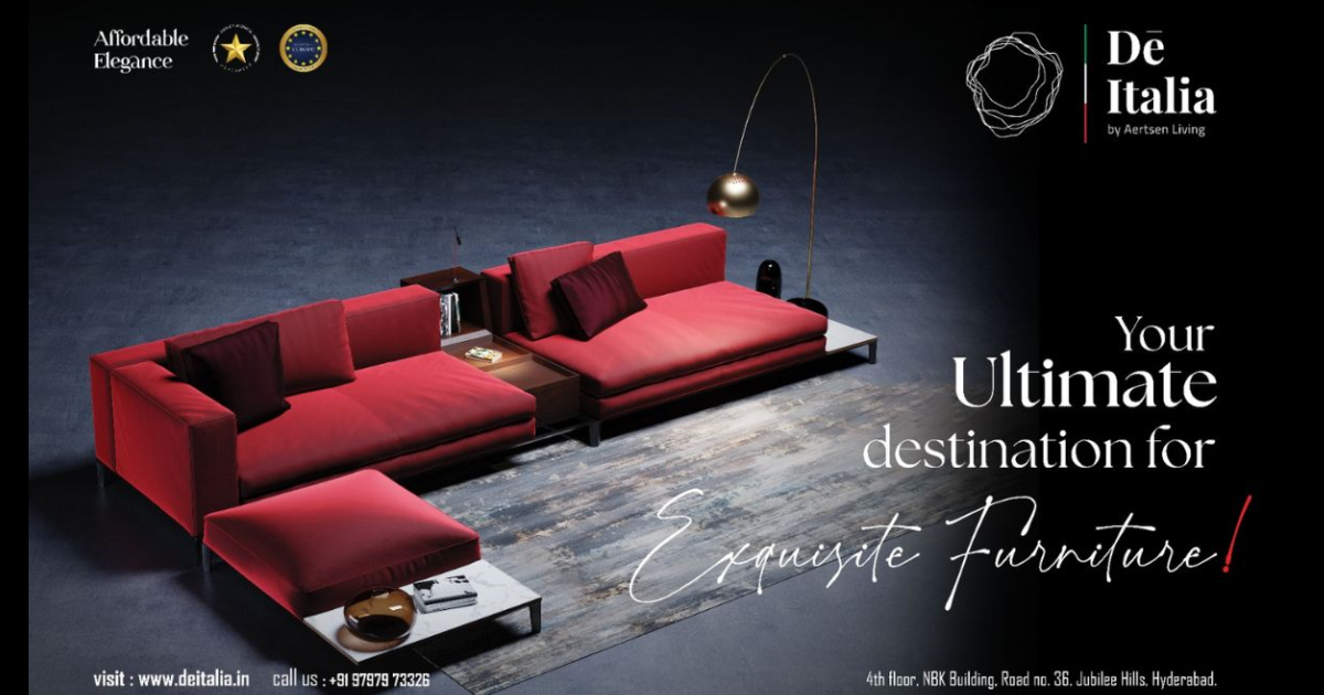 De Italia by Aertsen Living: Grand Luxury Furniture Store launching on October 28th